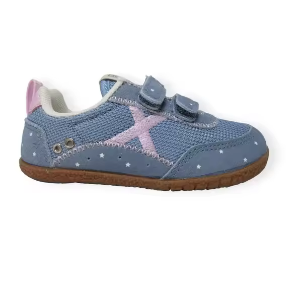 ZAPATILLA BAREFOOT MUNICH BABY KODA 10 JEANS - 1