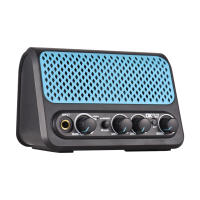 Amplificador De Guitarra Eléctrica DK 10W Pequeño Con 2 Canales Limpio Overdrive Efecto Reverb Plug And Play BT/ Auriculares - details 0