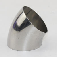 Brazo De Elbow De Acero Inoxidable 304 1.5mm Para Tubo De Acero Inoxidable Conexión De Handrail 45 Grados Soldado - details 5