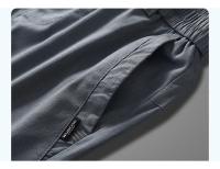 Nuevos Pantalones Para Hombre De Seda Lyocell Suave Estirable Moda Casual Verano Cintura Elástica Slim Trousers Negocios - details 20