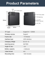 Cámara Wifi Mini Cámara Micro HD Video Vigilancia Doméstica Con Visión Nocturna IR Monitoreo Inalámbrico Para Seguridad Del Hogar - details 12