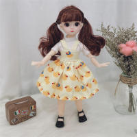 Muñeca Bjd De 30cm Con 12 Articulaciones Móviles Ojos Marrones 3D Ropa Y Zapatos Incluidos Juguetes Para Niñas Regalo Para Niños - details 10