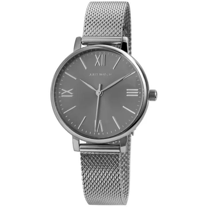 Reloj Just® Mujer Prateado com Bracelete em Aço Inoxidável - 0075 - 1