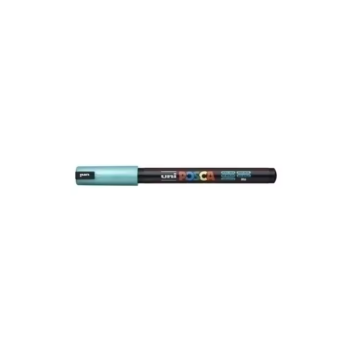 Uni-Ball - ROTUL.UNI-POSCA PC-1MR VERDE METALICO 265298000/089888000 - 1