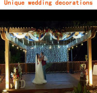 Luces De Lluvia De Meteoros LED Impermeables Para Decoración De Jardín Navidad Y Fiesta 50CM 30CM Luz De Hidraulico De Navidad - details 7