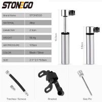Bomba De Bicicleta Portátil Ultraligera De Alta Presión 120 PSI Ajuste Para Valvulas Presta/Schrader Bomba De Neumáticos De Motocicleta De Bolsillo - details 0