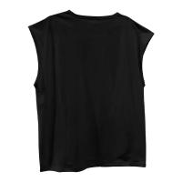 Camiseta Sin Mangas Para Hombre Verano 2024 Estilo Casual Ligero Y Transpirable Vest Top De Polyester Para Jóvenes - details 78