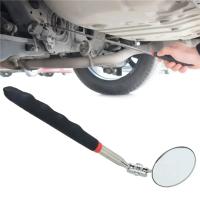 Espejo De Inspección Telescópico Con Luz LED Y Mango Magnético Herramientas De Reparación Rotación De 360 Grados - details 1