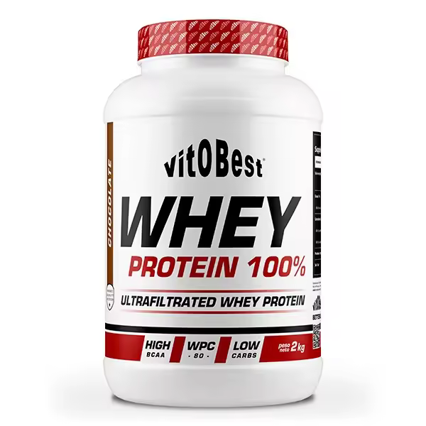 100% Whey protein 2kg chocolate Vitobest - 1