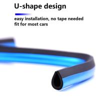 10Pcs 20cm Protección De Borde De Puerta Decorativa En U Para Aire Acondicionado De Coche Estilo Y Protector De Esquinas - details 3
