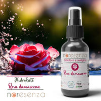 Tónico facial piel sensible NORESENZA Base Hidrolato Ecológico Rosa de Damasco - Hidrata - Equilibra Ph - Reafirma | Vegano - details 2
