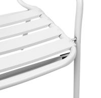 Silla de Aluminio Moderna para Jardín - Resistente - Ahorro de Espacio - The Secret Home - details 5