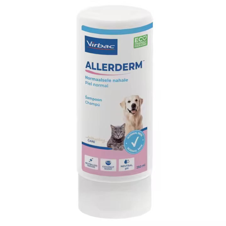 Virbac Allerderm Champú Piel Normal para Perros y Gatos  Champú para Perros y Gatos - 1