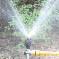 Riega Juego De Tripode De Acero Inoxidable Automático 360 Grados Para Jardín Herramienta De Riego De Arco De Agua Para Césped - details 5