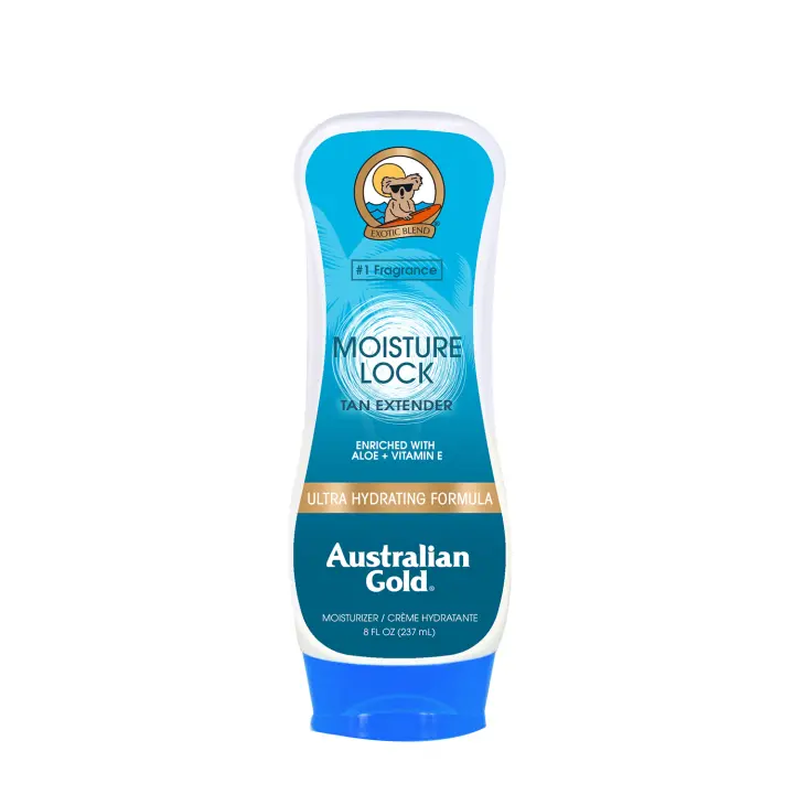 Australian Gold MOISTURE LOCK, Hidratante prolongador del bronceado 237ml - 1
