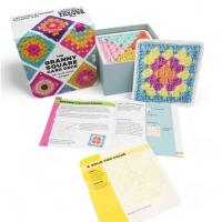 Kit De Tejido DIY Con Diseños De Cuadrados Abuela Juego De Tarjetas De Patrones Para Adultos Conjunto De Combinación Y Diseño - details 6