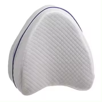 STARLEY-Almohada De Espuma De Memoria Ortopédica Para Dormir Almohada Ortopédica Para La Ciática En La Espalda Y La Cadera Alivio Del Dolor En Muslo Y Piernas Cojín De Espuma Para El Hogar Portátil 23X24X14Cm - 1