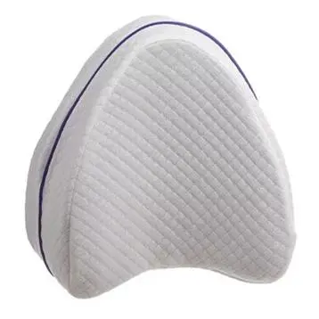 STARLEY-Almohada De Espuma De Memoria Ortopédica Para Dormir Almohada Ortopédica Para La Ciática En La Espalda Y La Cadera Alivio Del Dolor En Muslo Y Piernas Cojín De Espuma Para El Hogar Portátil 23X24X14Cm - 1
