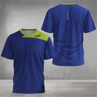 Camiseta De Deporte De Tenis Para Hombre Verano 2025 Manga Corta Transpirable Secado Rápido Estilo Fitness Moda Deportiva - details 8