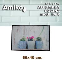 ALFOMBRA DE COCINA AMIKO MODELO IDER CON MEDIDA 60X40 CM. - details 0