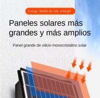 Luz Solar LED Para Exterior Sin Cable Resistente Al Agua Con Alta Brillo Para Jardín Instalación En Canales 6 Fuente De Luz Solar - details 6