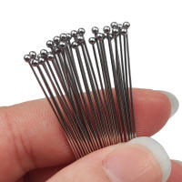 100pcs Pinchos De Ojo De Acero Inoxidable Para Joyería 3 Estilos 20-70mm Hebillas De Cabeza Para Pendientes Pulseras DIY - details 7