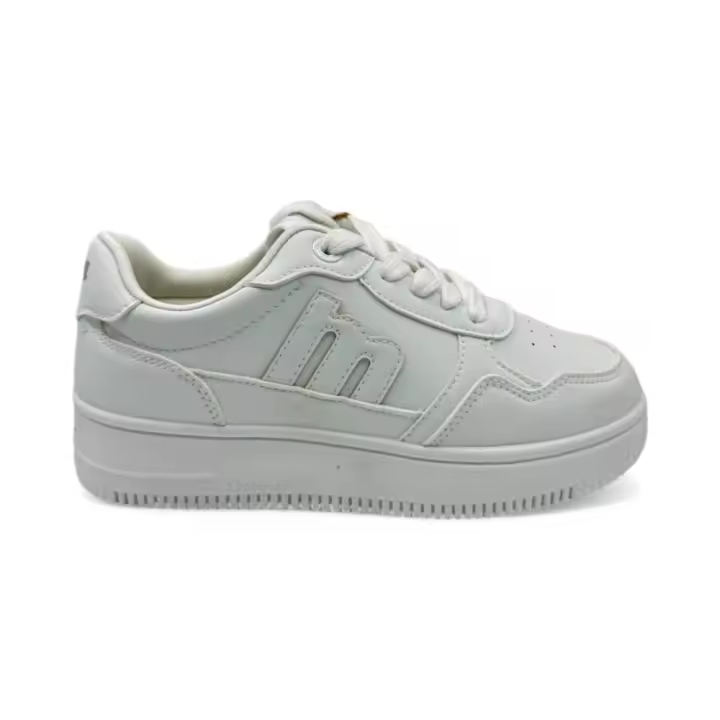Zapatillas marca Mustang para infantil en color blanco - 1