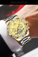 Reloj Mecánico Para Hombre GLENAW 2024 Resistente Al Agua Luminoso Acero Inoxidable Con Fecha Calibre Automático Skeleton Fashion - details 6