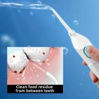 Limpieza dental portátil a alta presión irrigador oral manual de agua dientes palillo de dientes herramienta de cuidado dental - details 2