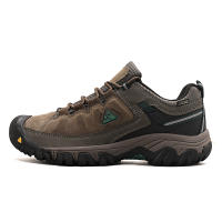 HIKEUP Zapatos De Senderismo Para Hombres Calidad Superior Duraderos Cuero Suela De Goma Para Actividades Al Aire Libre Zapatillas De Caminar - details 25
