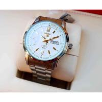 reloj automático hombre Seiko 5 SNKP15K1 42,3mm 50m WR 7S26 correa de acero - details 4