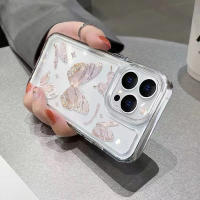 Funda De Silicona Transparente Con Diseño Floral Para Samsung A54 5G A34 A53 S21 FE A33 A52 A15 A35 Compatible Con Galaxy S24 S23 Ultra S22 - details 6