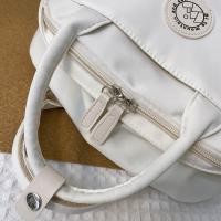 Mochila Negra Para Mujer Aophlola Impermeable De Nylon Bolso De Viaje Empresarial Portátil Con Zíper Y Bolsillos Internos - details 18