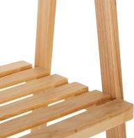 STARLEY-Estantería de 3 baldas minimalista marrón de madera  42 X 34 X 91 CM, Estantería Madera 3 Niveles - details 1