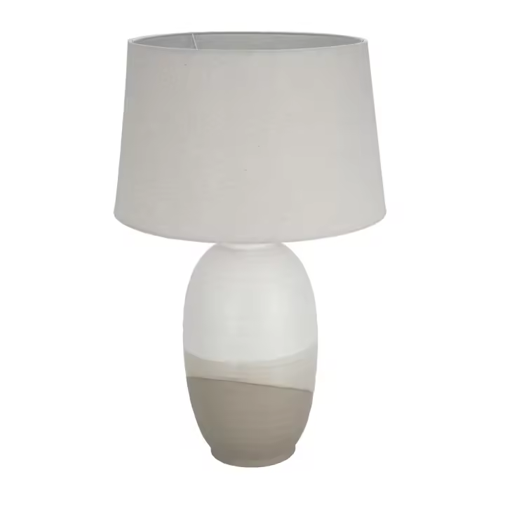 Lámpara de mesa Versa Lino Cerámica 40 W 35 x 55 cm - 1