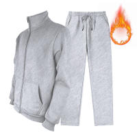 Traje De Deporte Casual Para Hombre Con Manga Larga Conjunto De Sudadera Y Pantalón 2 Piezas Para Correr Y Actividades Al Aire Libre Material De Poliéster Y Fleece - details 12