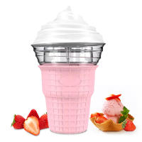 Helado fabricante de casa máquina de helados Mini pequeña máquina automática de cono de yogur máquina de helados - details 4