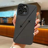 Funda De Teléfono De Alta Calidad Con Patrón De Avión Para iPhone 15 pro Max 14 13 12 11 XS XR X 7 8 plus SE 2020 Mini Resistente a Los Golpes Suave Con Bumper - details 8
