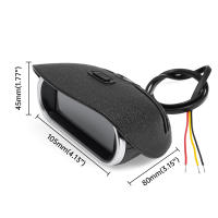 Medidor Digital LCD Universal Para Coche 2 En 1 Con Nivel De Combustible Temperatura Y Voltaje 12v RPM Tachometer 9~36v - details 1