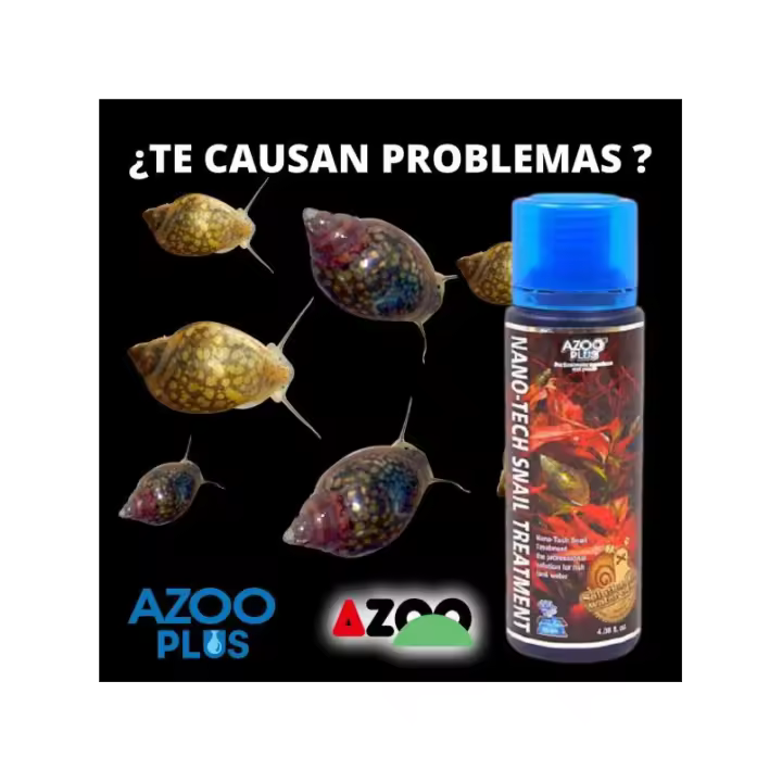 Tratamiento para Caracoles Azoo Nano-Snail Treatment 120ml - 1
