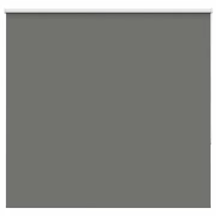vidaXL Estor Enrollable Opaco gris 160x130 cm Tela Ancho 156,6 cm - 1