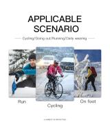 Guantes De Ciclismo Para Invierno a Prueba De Viento Táctiles Cálidos Y Resistentes Al Agua Para Hombres Y Mujeres Guantes De Motocicleta No Esmerilados De Silicona Antideslizantes - details 4