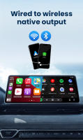 Adaptador Wireless Carplay 2en1 Android Auto Dongle Inteligente Plug And Play Actualización FOTA 5G WIFI Para Audi Benz Volvo Kia Toyota - details 2