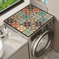 Cubierta Impermeable Para Lavadora Microondas Nevera Protector De Mesa De Café Almohadilla De Drenaje Tapete De Plástico Para Electrodomésticos - details 1