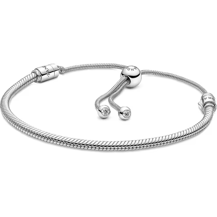 Verde Joyas Momentos Pulsera Cadena Serpiente Mujer Plata de Ley Rodeada Cúbica - 1