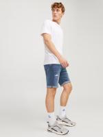 Jack & Jones Hombre Short Bermudas con 5 Bolsillos Mod JJIRICK JJFOX - 039 Blue Denim Moda Casual Informal Ref 250490 - details 2