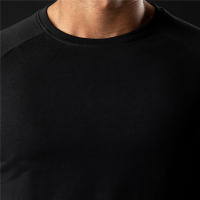 Camiseta De Manga Larga De Algodón Para Hombre Moda Otoño Camiseta Deportiva Casual Para Gimnasio Y Bodybuilding Tops Masculinos - details 3