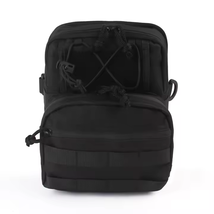 Bolsa De Manillar Universal Para Moto Moto Traveller Bar Handlebar T-Bar Para Harley Dyna Street Bob FXBB Softail Bolsa De Almacenamiento De Maletero - 1