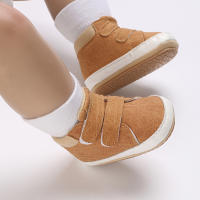 Zapatos Para Bebé 0-18 Meses Niño Y Niña Suéter De Cuero PU Suave Suela De Goma Antideslizante Zapatos Casuales Para Todoterreno - details 10