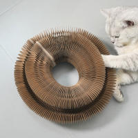 Tablero De Raspadura Interactivo Para Gatos Juguete De Acordeón Para Moler Uñas Magic Organ Pet Supplies Para Mascotas - details 3